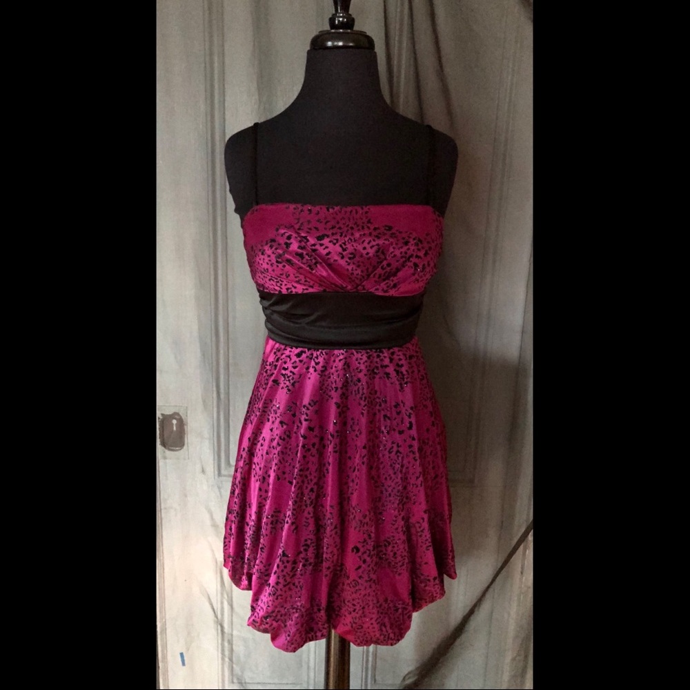 Magenta formal dress